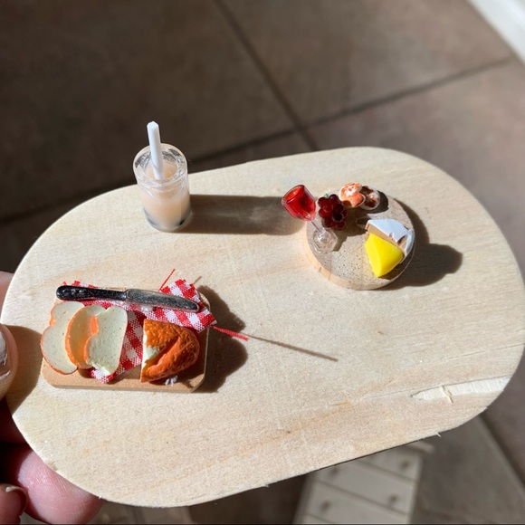 Set of miniature doll furniture mini food for dollhouse or pets. Tiny fo… - Picture 11 of 14